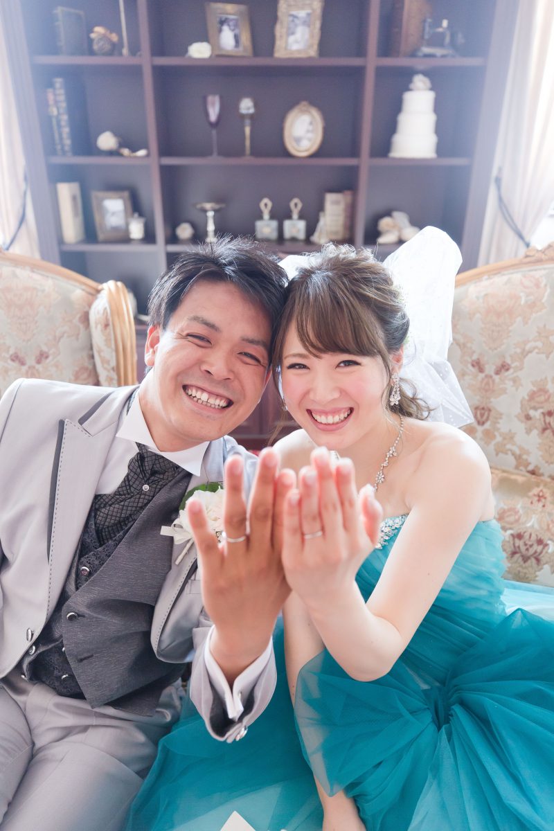 結婚式　新郎新婦